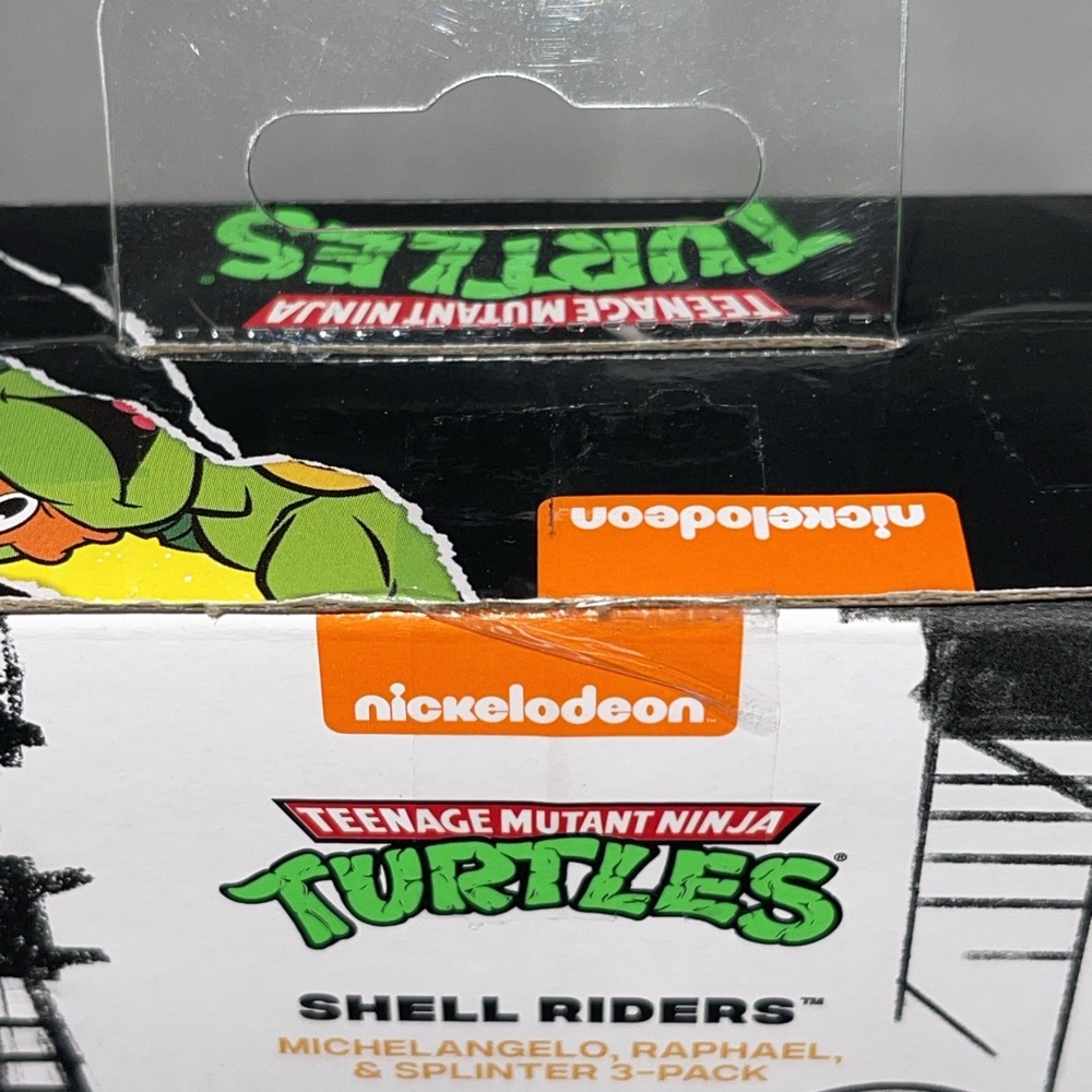 Teenage Mutant Ninja Turtles Diecast Cars Michelangelo, Raphael & Splinter NEW - Picture 8 of 10